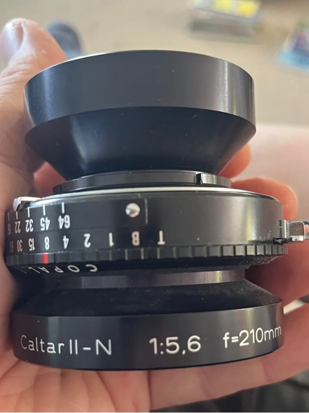 210mm f/5.6 Large Format Lens - Black